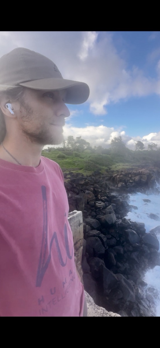 Alex at the ocean, Kauai, HI — HI Classic Tee