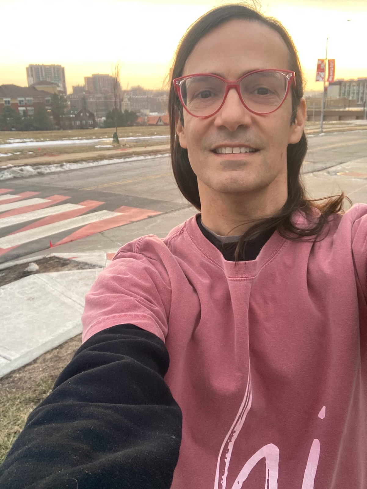 Real human, Oscar, just being, in Kansas City, KS