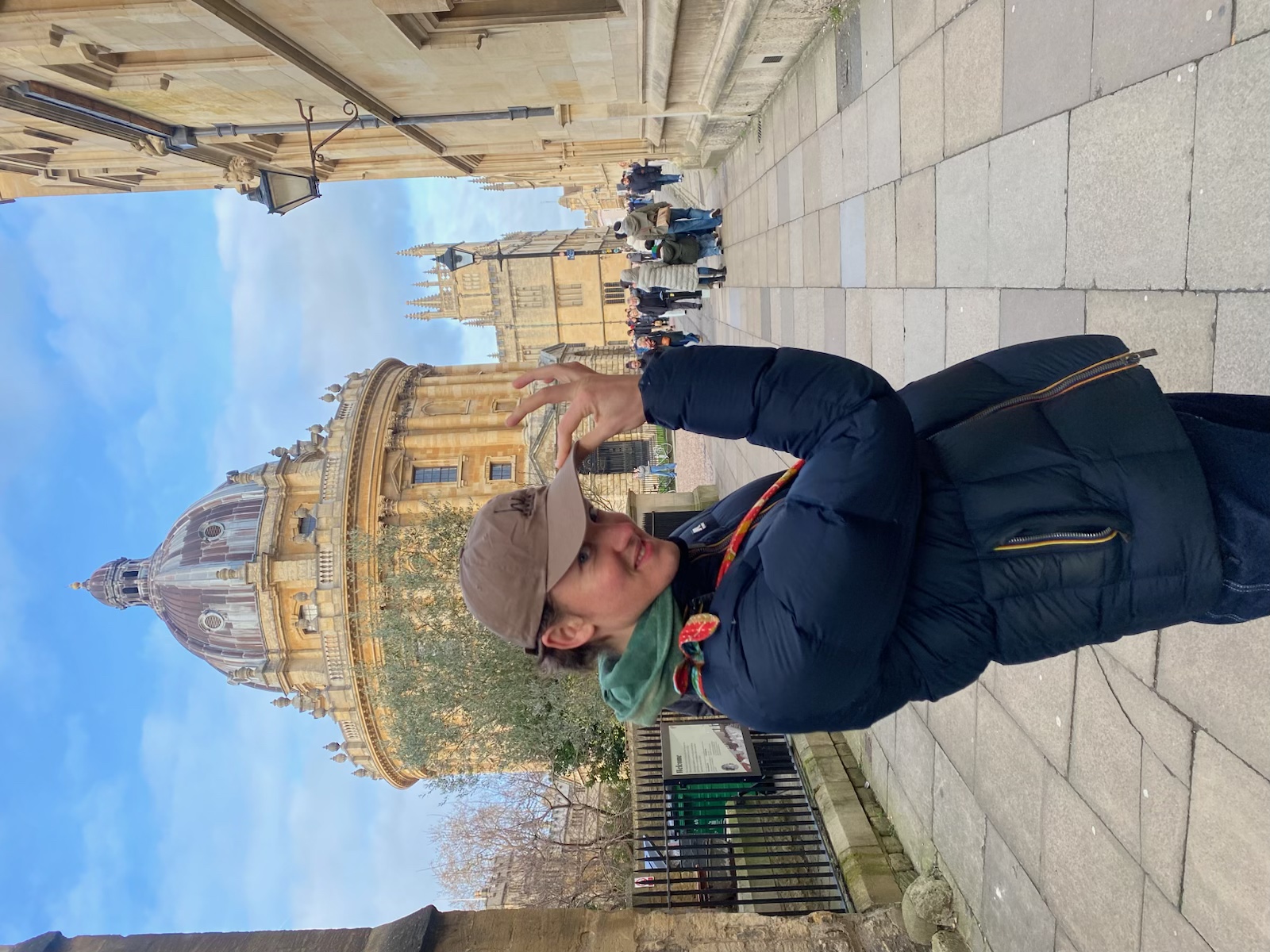 Jethro being human in Oxford, UK